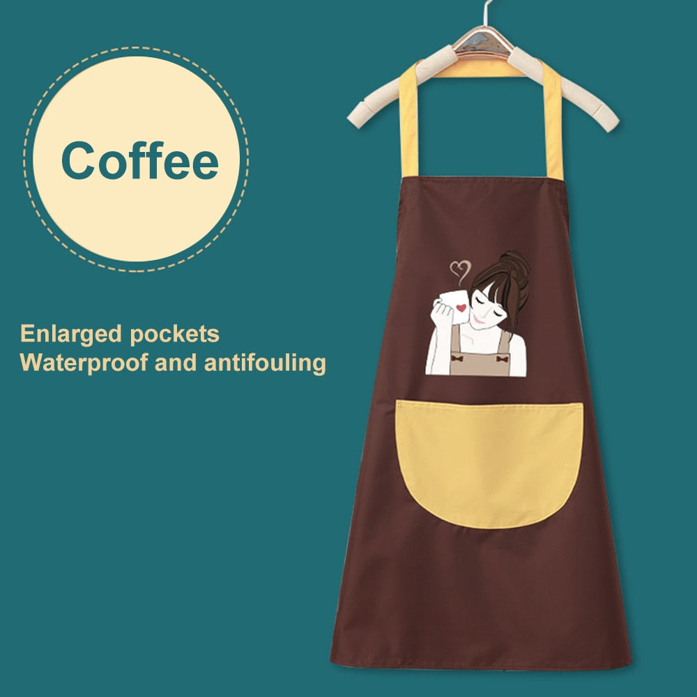 Korea Creative Hand Towel Waterproof Apron