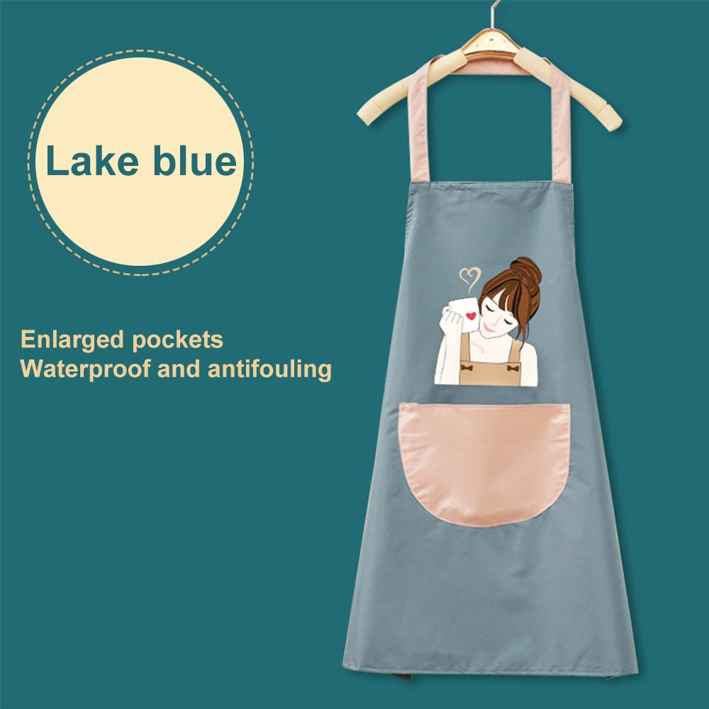 Korea Creative Hand Towel Waterproof Apron
